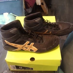 I’m selling these wrestling shoes. Only wore twice…Best offer please…